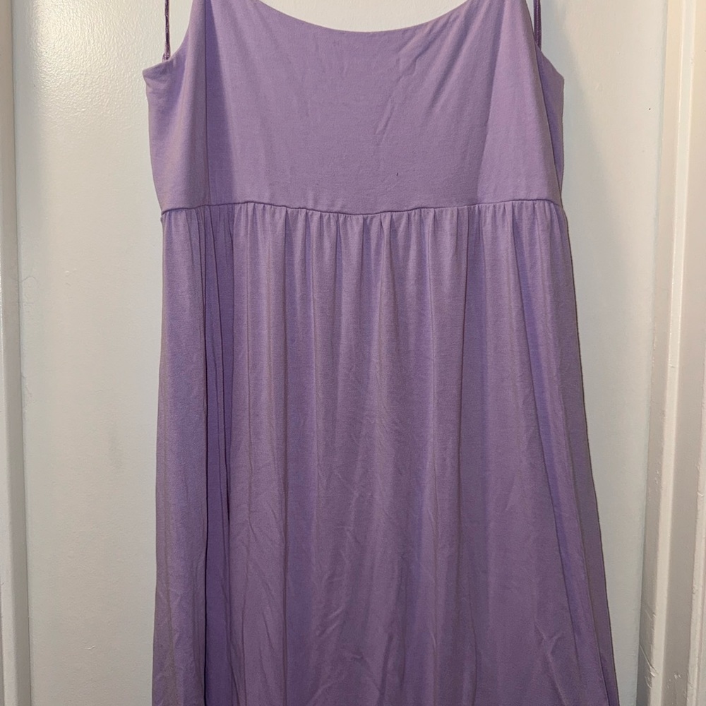 Old Navy Purple Midi Dress